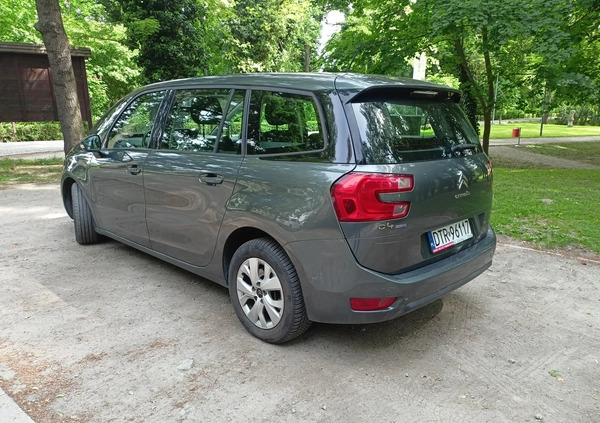 Citroen C4 Grand Picasso cena 37900 przebieg: 198000, rok produkcji 2015 z Wrocław małe 172